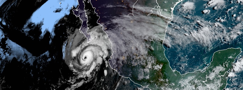 Major Hurricane “Genevieve” forecast to move just west of the Baja Califoria