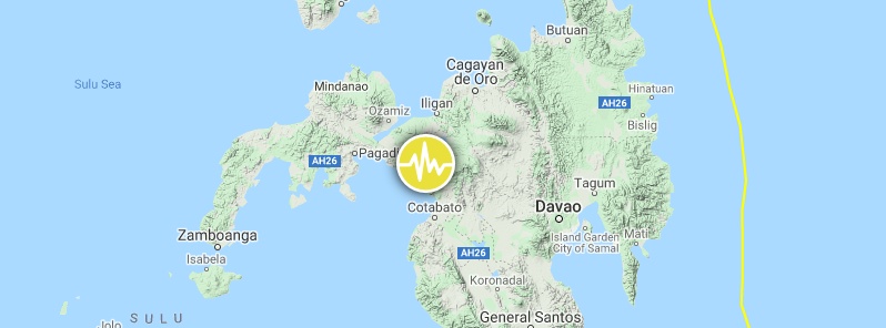 Deep M6.4 earthquake hits Mindanao, Philippines
