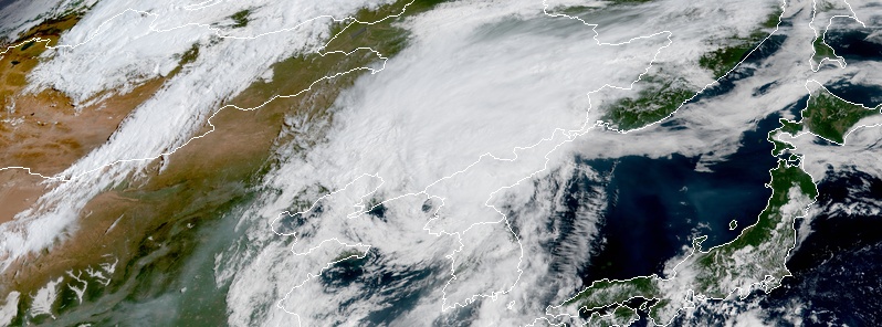 Typhoon “Bavi” makes landfall over North Pyongan Province, North Korea