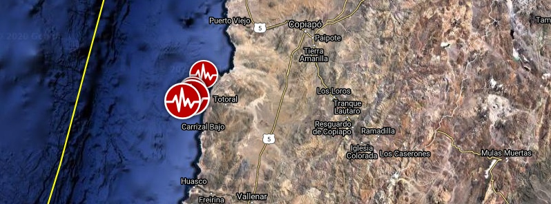 Strong and shallow M6.8 earthquake hits Atacama, Chile