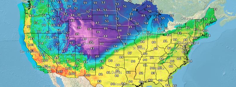 Early-season snow and record cold for the Rockies, U.S.