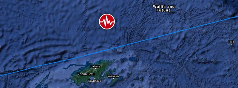 Shallow M6.1 earthquake hits north of Fiji