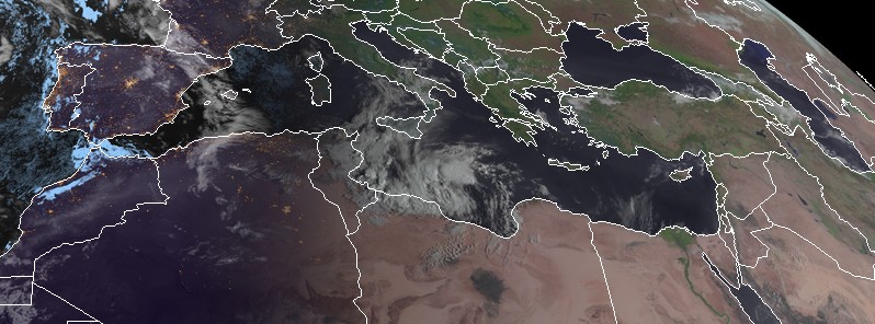 Severe Medistorm Cassilda forms near the coast of Libya