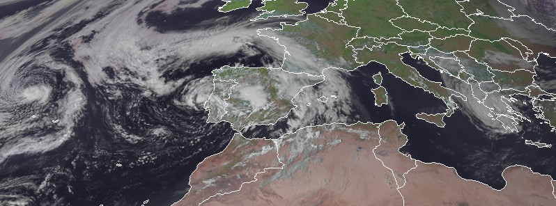 Subtropical Storm “Alpha” forms near the coast of Portugal