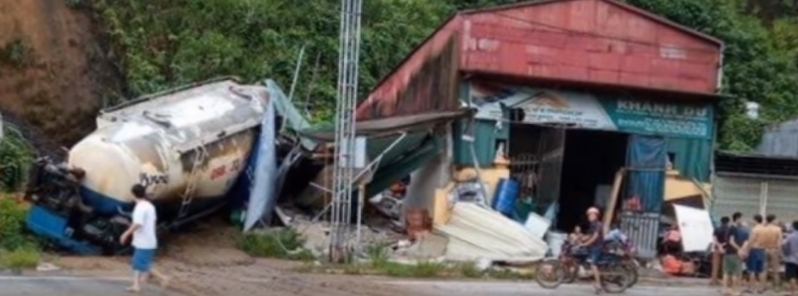 Deadly flooding, landslides and destructive tornado strike parts of Vietnam