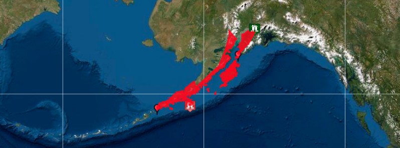 Strong and shallow M7.5 earthquake hits south of Alaska, tsunami warning issued