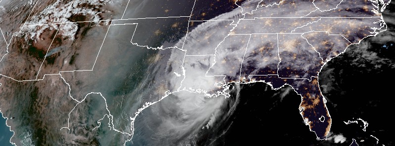 Category 2 Hurricane “Delta” makes landfall in Louisiana, U.S.