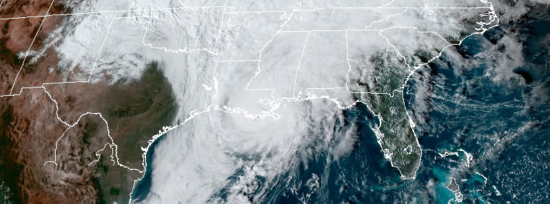 Hurricane “Zeta” makes historic landfall in Louisiana, U.S.