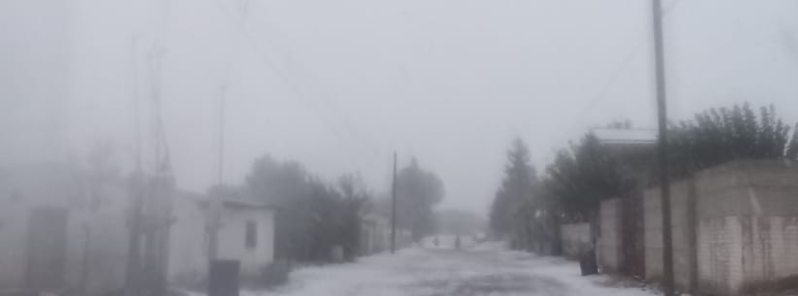 Early-season snow and freezing temperatures hit Mexico’s Chihuahua
