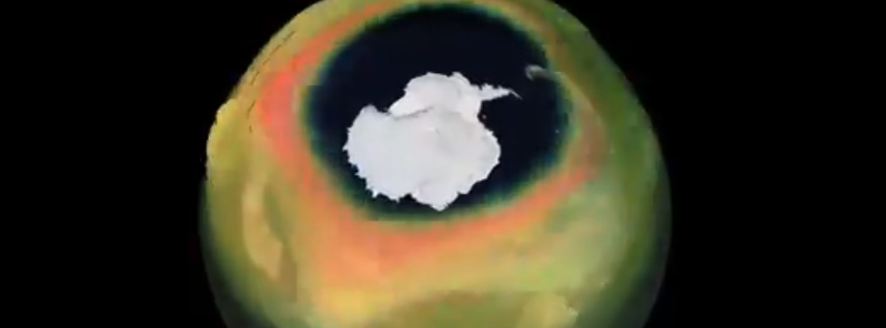 2020 Antarctic ozone hole one of the largest and deepest in recent years