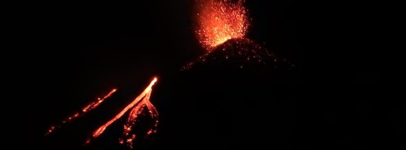 Increased activity at Pacaya volcano, Guatemala