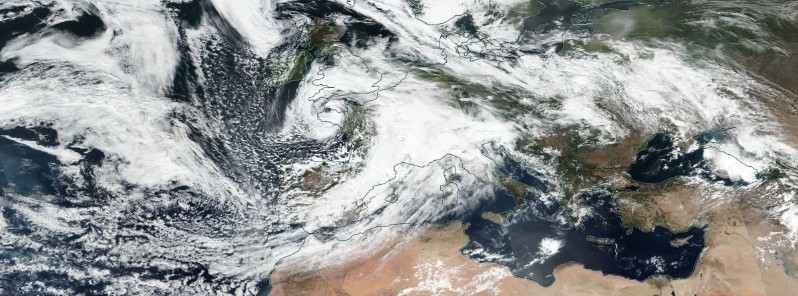 Storm Alex hits Europe with extremely heavy rain and destructive winds