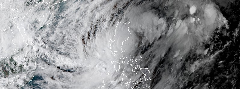 Tropical Storm “Saudel” (Pepito) intensifies ahead of landfall over Aurora, Philippines