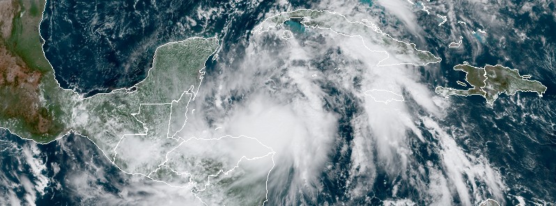 Tropical Storm “Zeta” forms in the Caribbean Sea, moving toward Yucatan and U.S. Gulf Coast