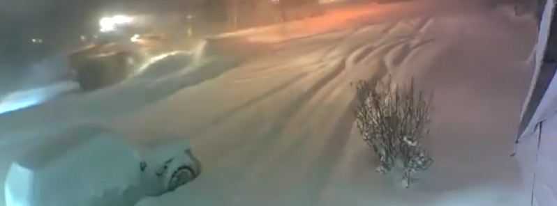 Labrador buried in record-breaking, paralyzing snow, Canada