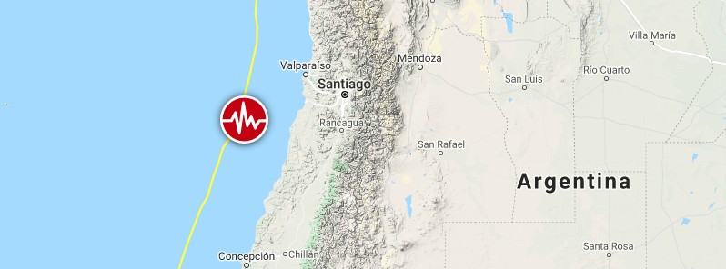 Shallow M6.1 earthquake hits near the coast of Maule, Chile
