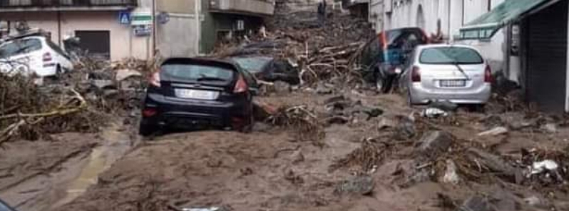 Massive floods claim 3 lives in Sardinia, rare tornado hits Catania, Italy