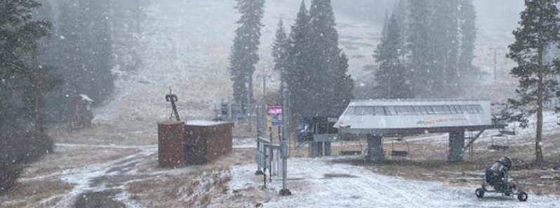 Record cold and snow engulf California and Nevada, U.S.
