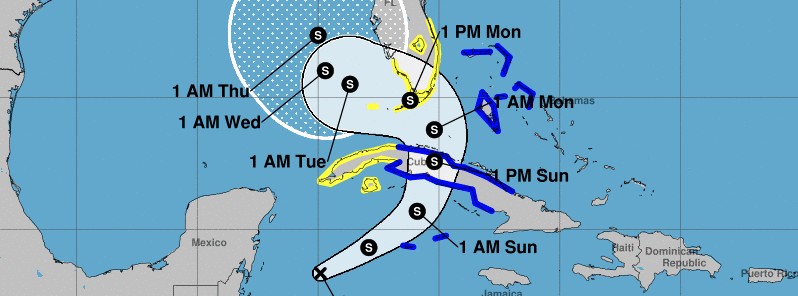 Eta strengthening on its way toward Cuba, warnings issued for Cayman Islands, Cuba, Bahamas and Florida