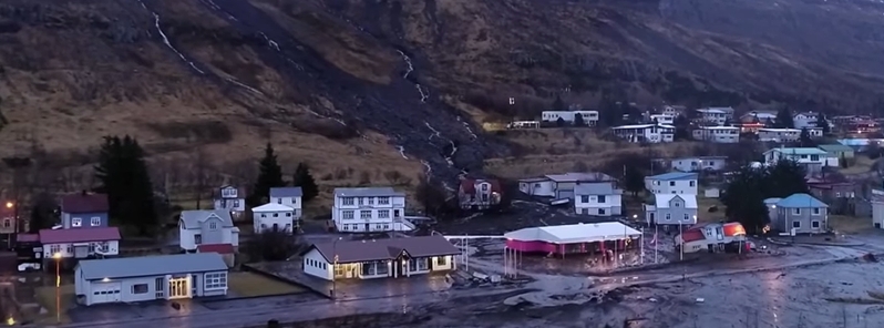 Large landslides cause major damage in Seyðisfjörður, Iceland