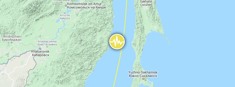 Deep M6.4 earthquake hits Tatar Strait, Russia