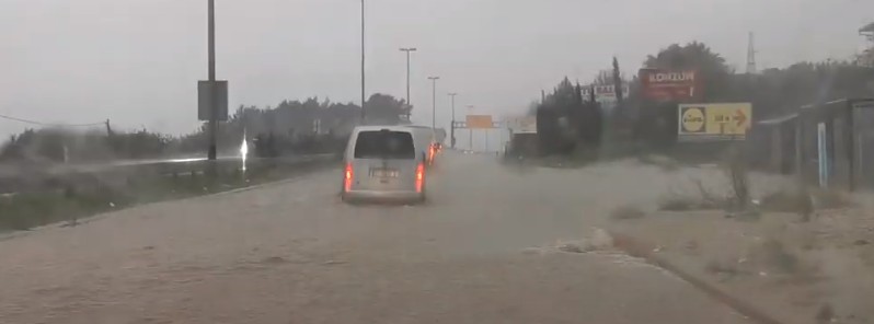 Record-breaking rainfall hits Split, causing widespread flooding, Croatia