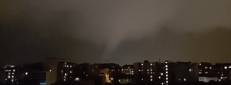 Extremely rare tornado hits Trieste as historic supercell barells through the North Adriatic Sea