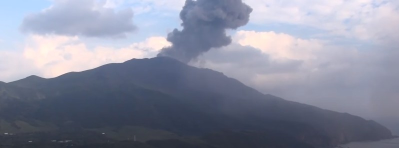 Strong eruption at Suwanosejima volcano, Alert Level raised, Japan