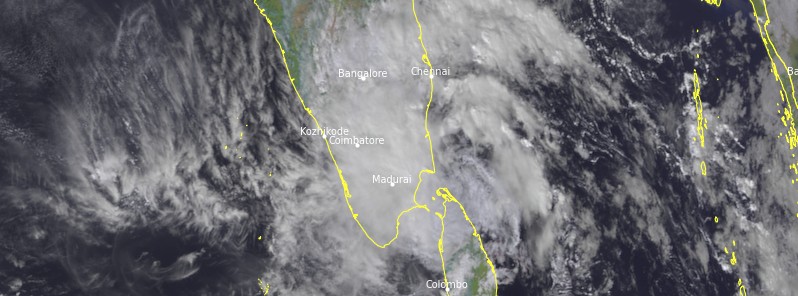 Tropical Cyclone “Burevi” makes landfall over Sri Lanka, heads toward Tamil Nadu