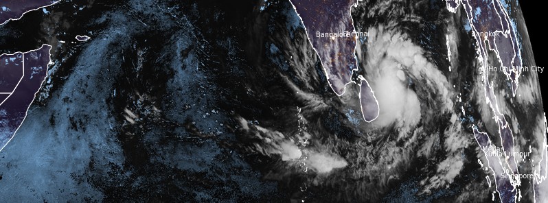 Tropical Cyclone “Burevi” to make landfall over northern Sri Lanka on December 2