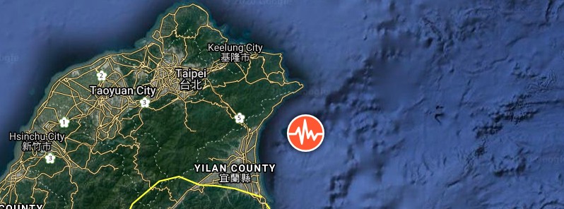 Strong M6.1 earthquake hits near Yilan, Taiwan