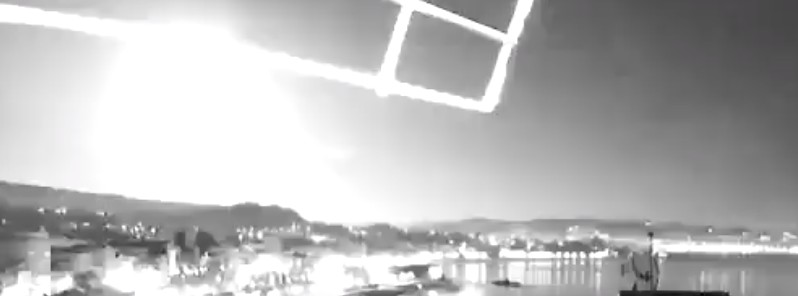 Large fireball explodes over Galicia, loud boom reported, Spain