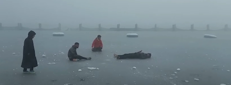 Dal Lake freezes, Srinagar records coldest night in 30 years as severe cold wave grips Kashmir, India
