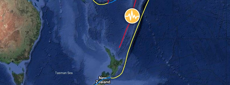 M6.3 earthquake hits Kermadec Islands, New Zealand