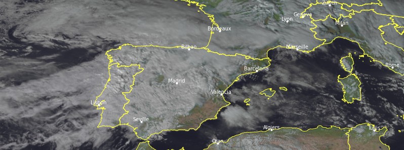 Storm Hortense hits Mallorca with wind gusts up to 170 km/h (105 mph), Spain