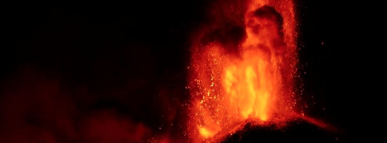 6th impressive paroxysm at Etna volcano, Italy