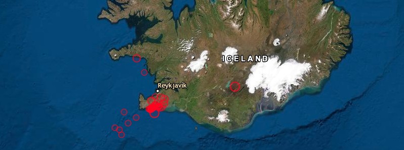 Nearly 5 000 earthquakes hit Reykjanes Peninsula in 2 days, Iceland