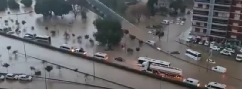 Destructive flash floods hit Izmir after more than a month’s worth of rain in just 6 hours, Turkey