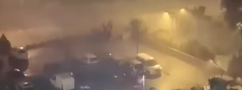 Violent storm spawns powerful tornado in Izmir, leaving 18 injured, Turkey