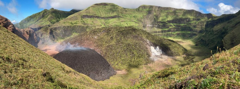 Sulfur dioxide emissions detected at Soufriere volcano, St. Vincent and the Grenadines