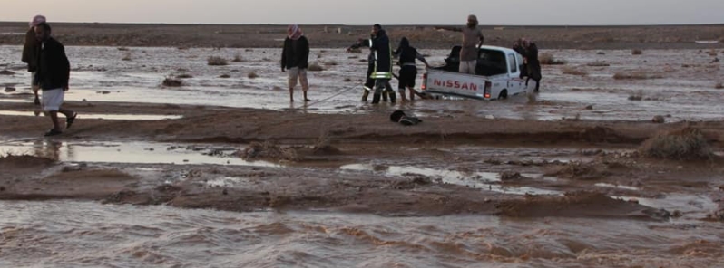 Flash floods leave at least 4 fatalities in Jordan and Saudi Arabia