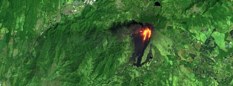 Increased effusive activity and strong lava emission at Pacaya volcano, Guatemala