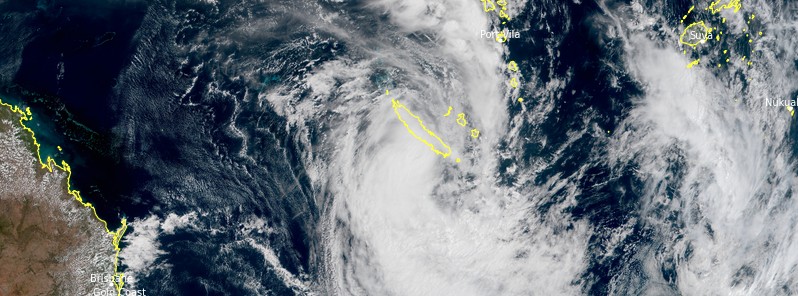 Extensive damage in New Caledonia after passage of Tropical Cyclone “Niran”