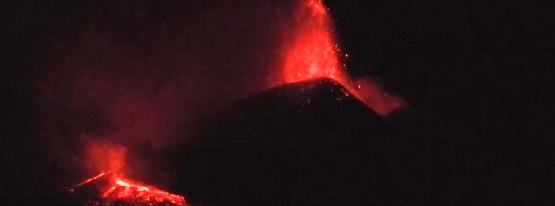 17th paroxysmal eruptive episode at Etna forces closure of Catania International Airport, Italy