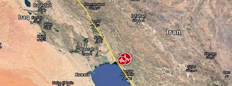 Strong and shallow M5.9 earthquake hits Iran’s southern province of Bushehr