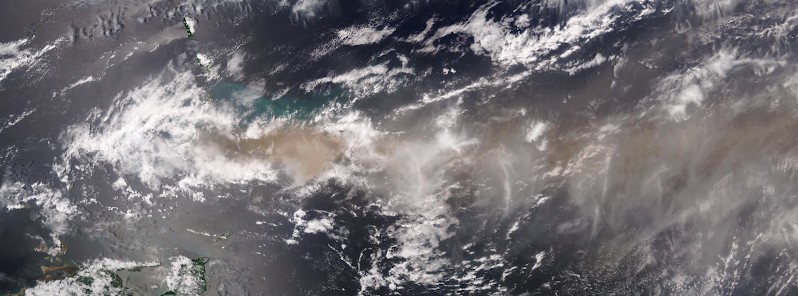 Earth from Orbit: Volcanic eruption at Soufriere St. Vincent