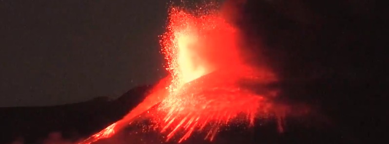 Etna volcano erupts again after 6 weeks of relative calm, Italy