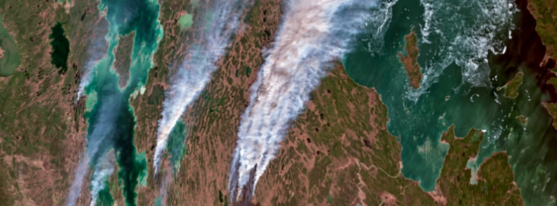 Wildfires burning at extremely dangerous levels across Manitoba, Canada