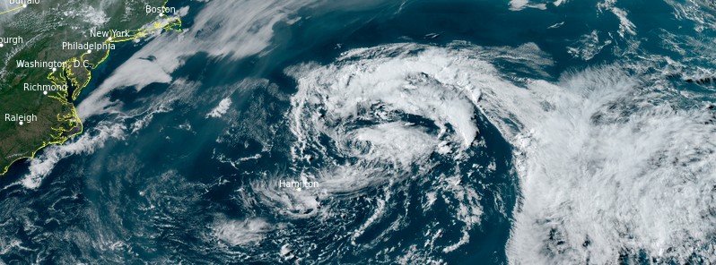 Subtropical Storm “Ana” forms NE of Bermuda