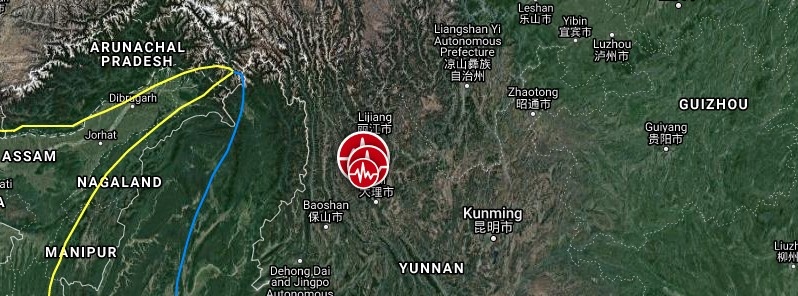 Strong and shallow M6.1 earthquake hits Yunnan, China